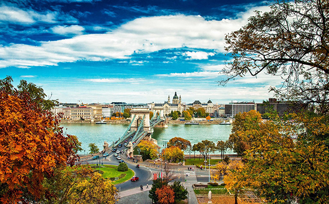 Chain Bridge in Budapest